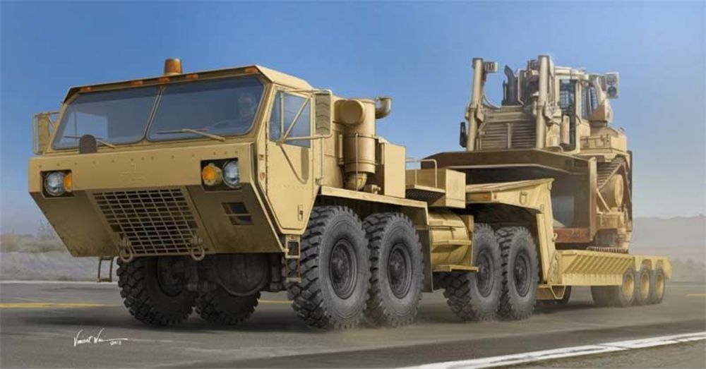 M983A2 HEMTT Tractor with M870A1 Semi- Trailer