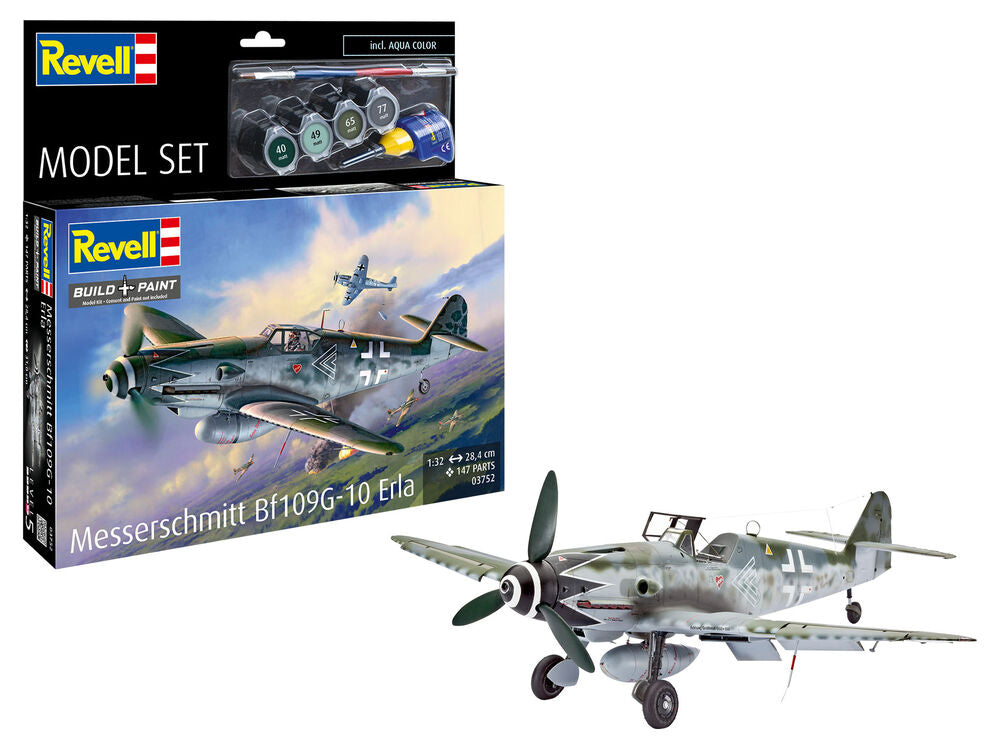 Model Set Messerschmitt Bf109G-10 Erla