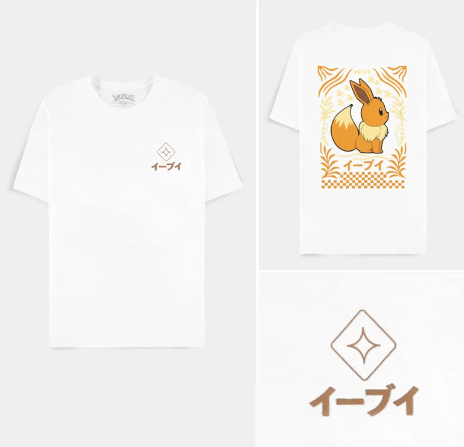 POKEMON - Eevee - Men T-Shirt Loose Fit (L)
