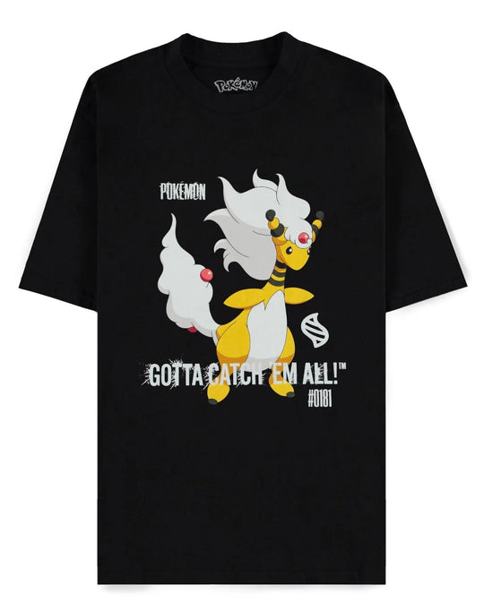POKEMON - Mega Ampharos - Men T-Shirt Loose Fit (XL)