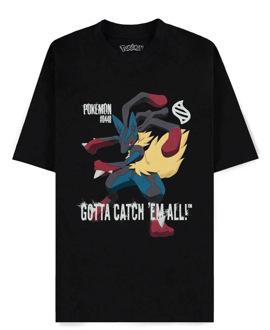 POKEMON - Mega Lucario - Men T-Shirt Loose Fit (2XL)