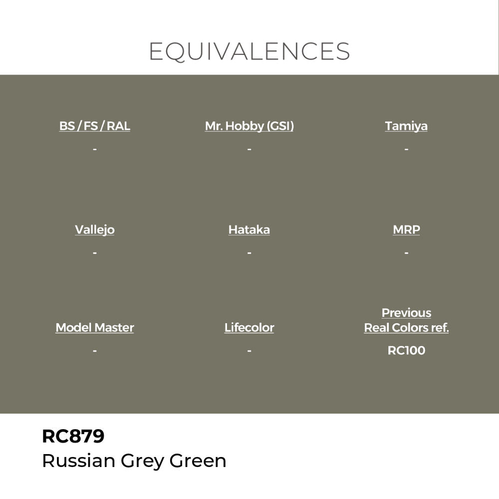 Real Colors: Russian Grey Green 17 ml.