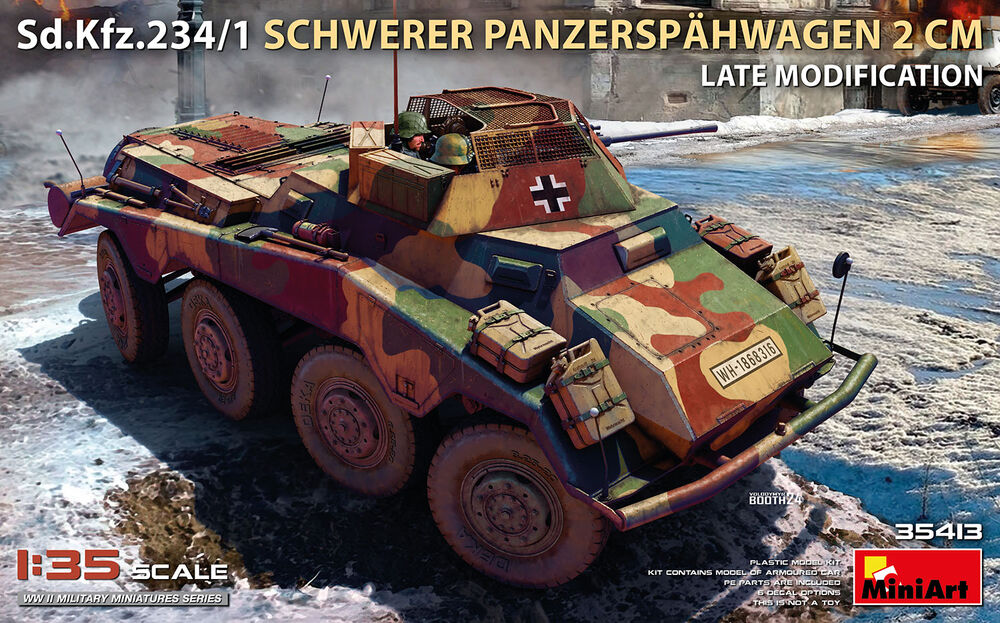 Sd.Kfz.234/1 Schwerer Panzersp?hwagen (2 cm). Late Mod