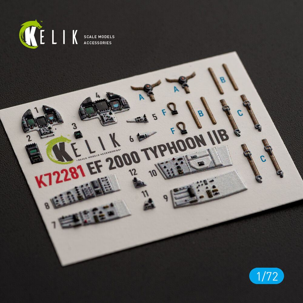Eurofighter Typhoon EF-2000 - interior 3D decals for Italeria