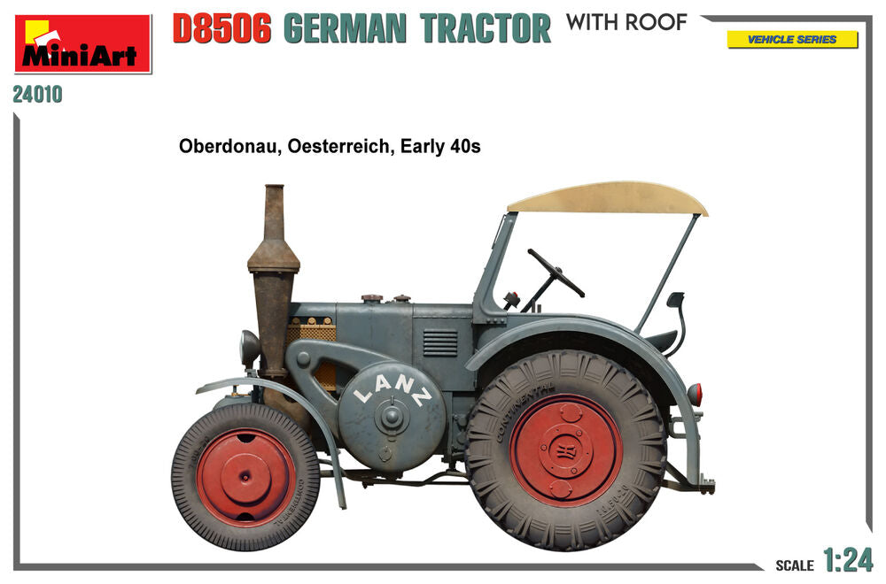 German Tractor D8506 w/Roof
