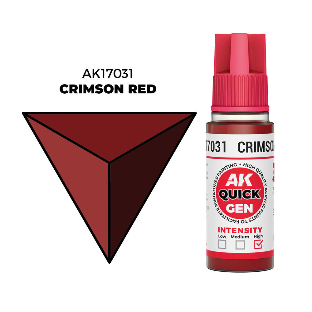 CRIMSON RED 18 ml - QUICK GEN