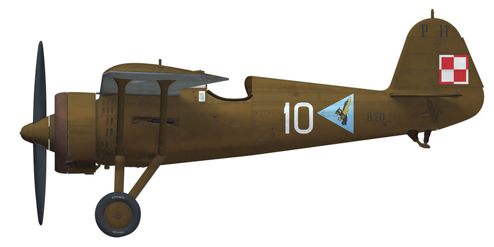 PZL P.11c Pursuit Brigade w/extensive 3D print