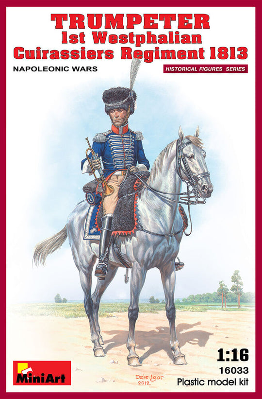 Trumpeter. 1st Westphalian Cuirassiers Regiment