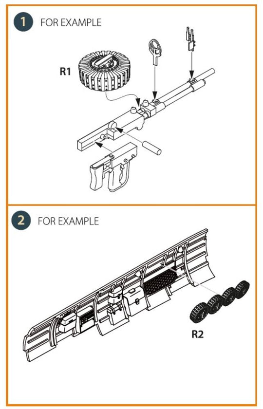 Magasins for Type92 gun 9 pcs