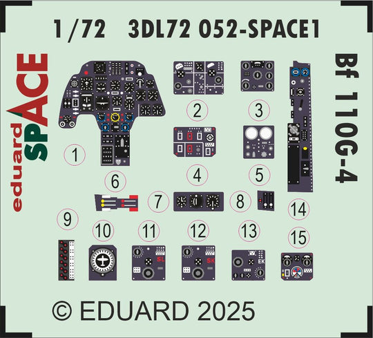 Bf 110G-4 SPACE   EDUARD