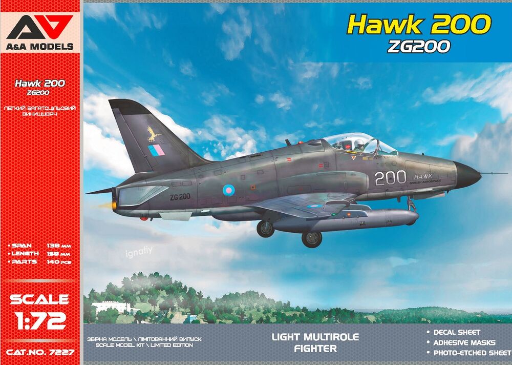 Hawk 200 (reg NoZG200)