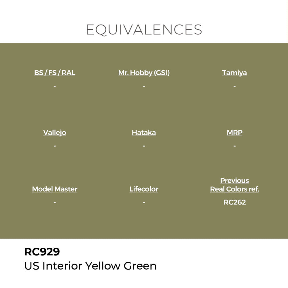 Real Colors: US Interior Yellow Green 17 ml.