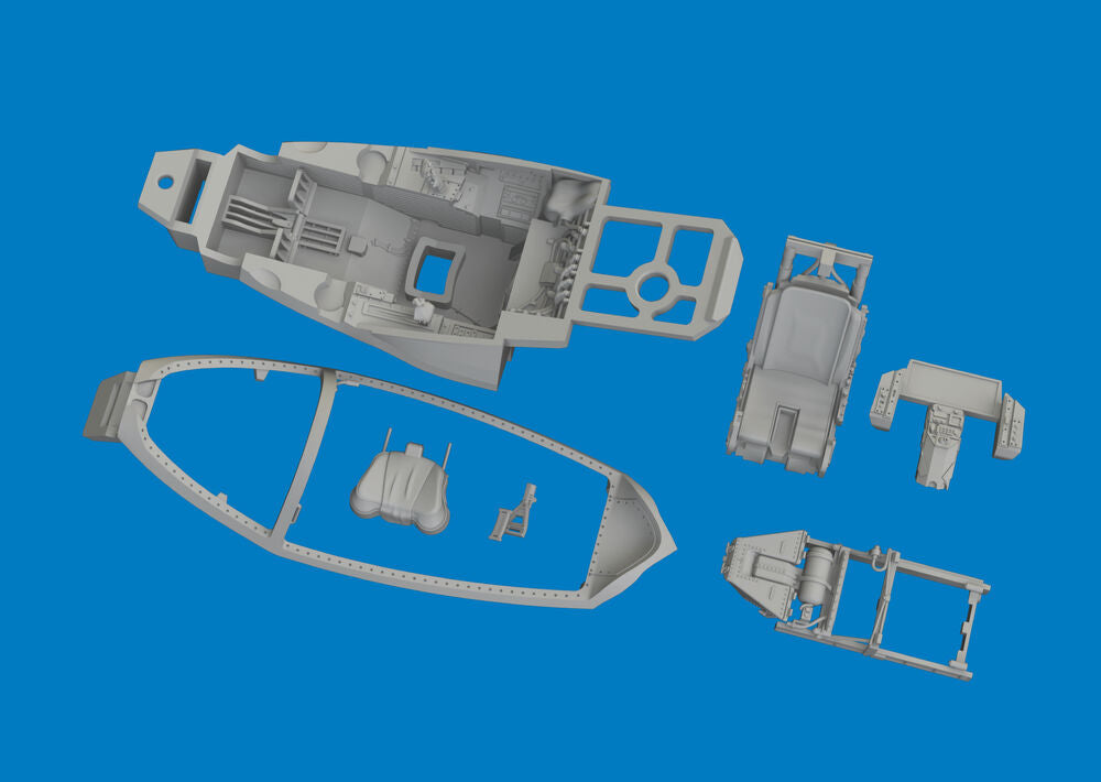 F-35C ejection seat PRINT for Tamiya