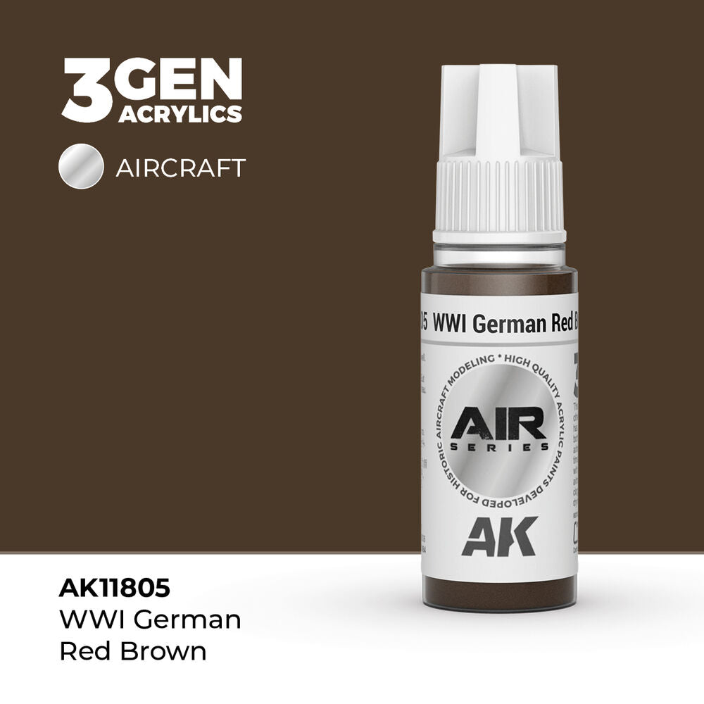 WWI German Red Brown