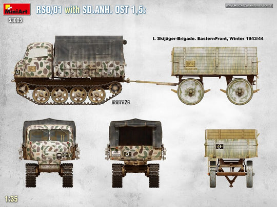RSO/01 with Trailer Sd.Anh. Ost 1,5 t