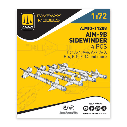 AIM-9B Sidewinder (4 pcs)