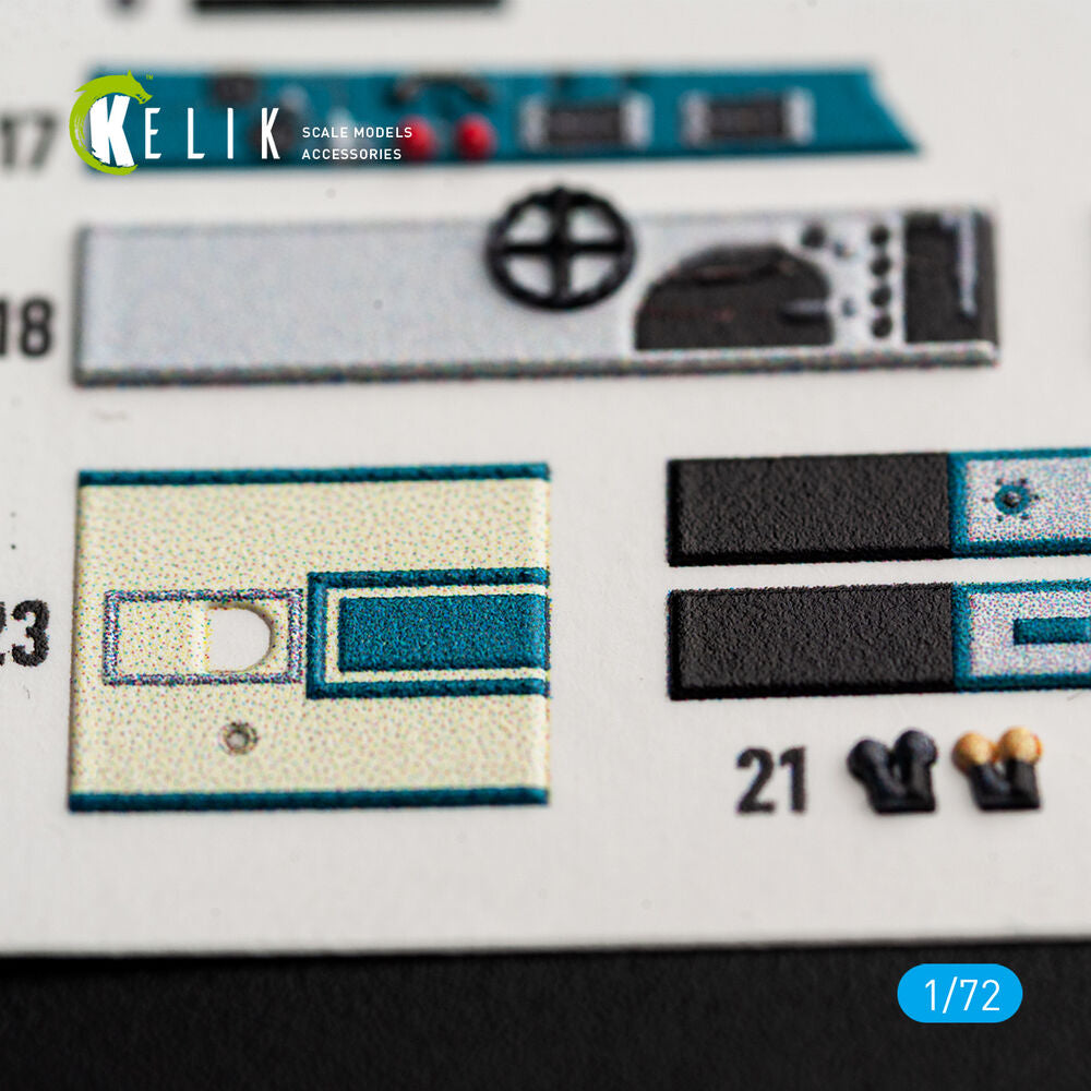 J1N1-S Gekko - interior 3D decals for Fujimi / Hobby 2000