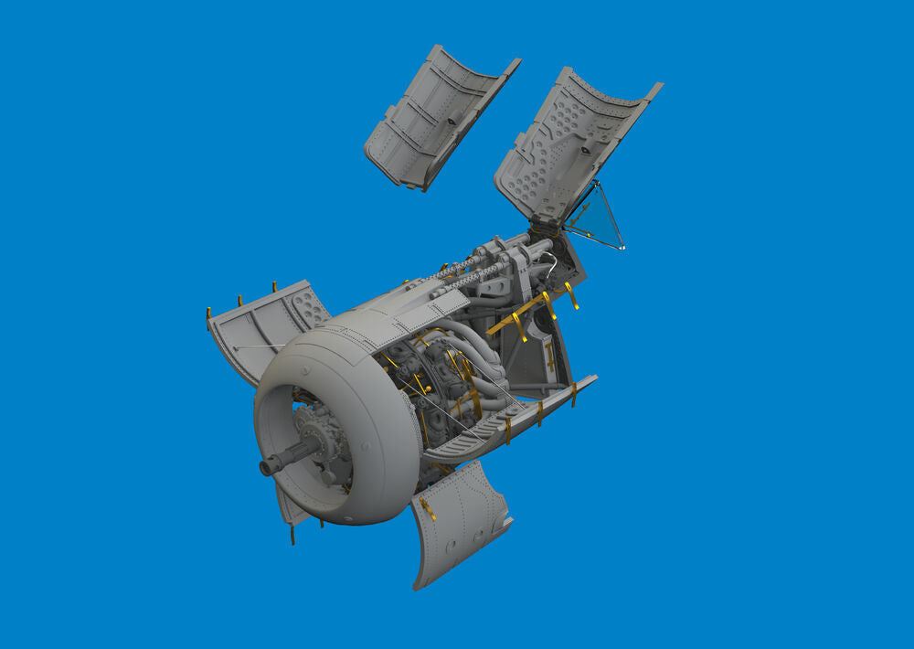 Fw 190A-6 engine & fuselage guns  EDUARD