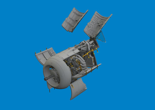 Fw 190A-6 engine & fuselage guns  EDUARD