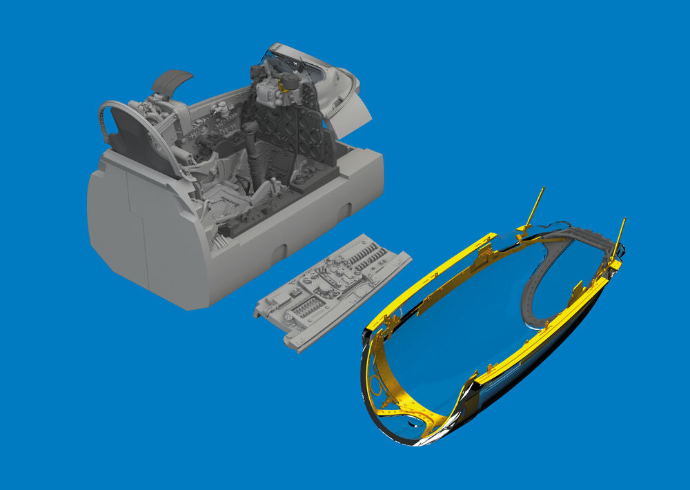 MiG-21F cockpit PRINT for Eduard