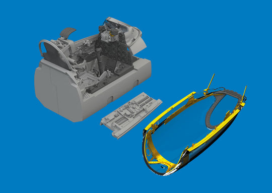 MiG-21F cockpit PRINT for Eduard