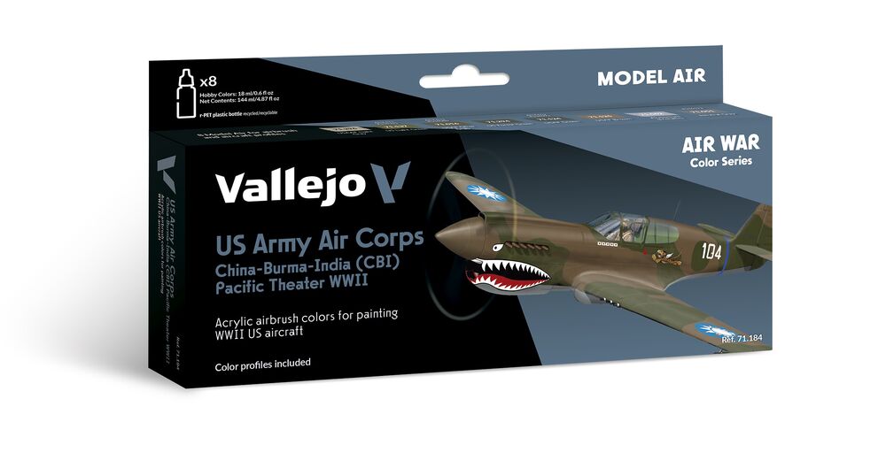 Model Air: US Army Air Corps ChinaBurmaIndia Pacific Theather (CBI) WWII 18 ml