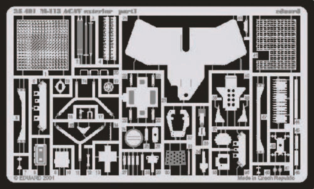 M-113 ACAV Fotoätzsatz