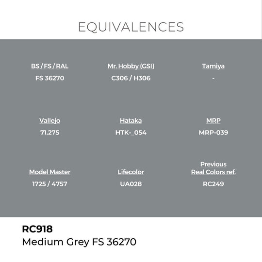 Real Colors: Medium Grey FS 36270 17 ml.