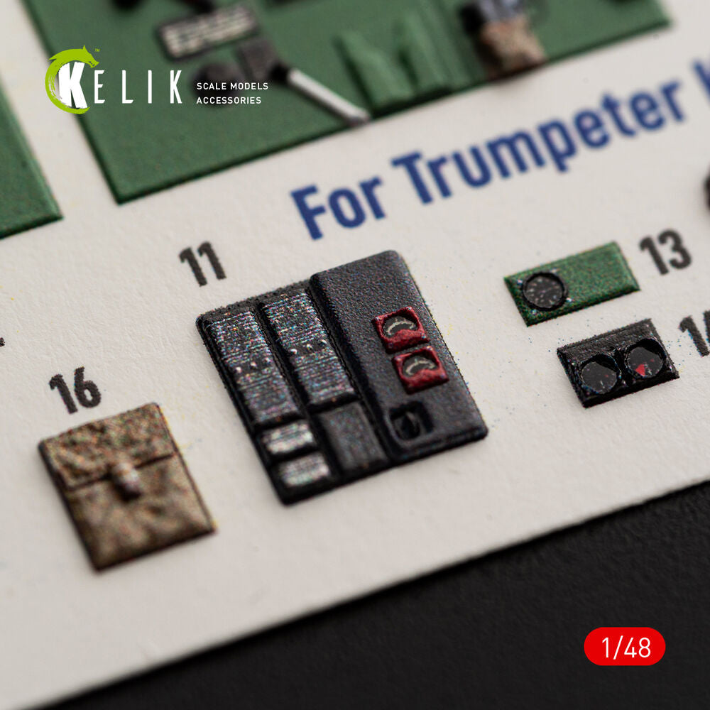 Fulmar Mk.II - interior 3D decals for Trumpeter