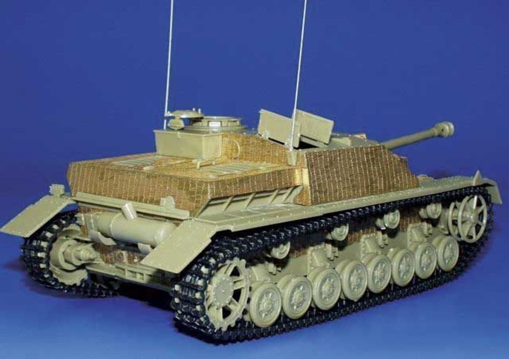 SD.KFZ. 163 Sturmgeschütz IV Zimmerit Fotoätzsatz