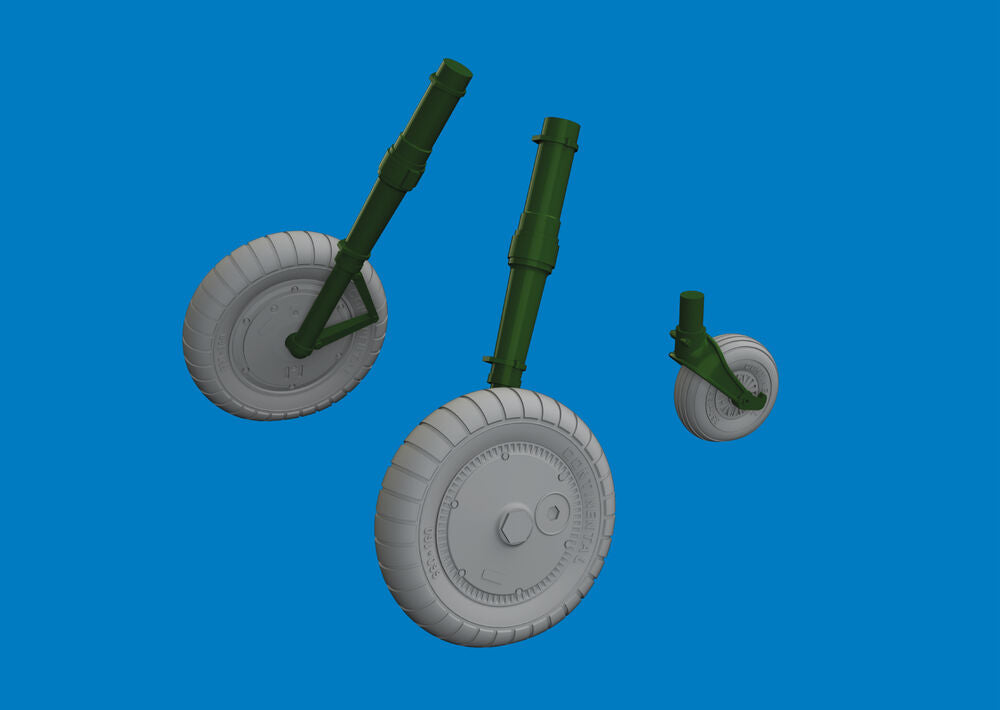Bf 109G-6 wheels for Revell