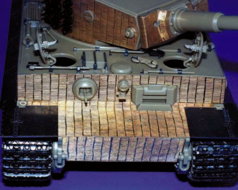 Zimmerit Tiger I Late für Tamiya Bausatz