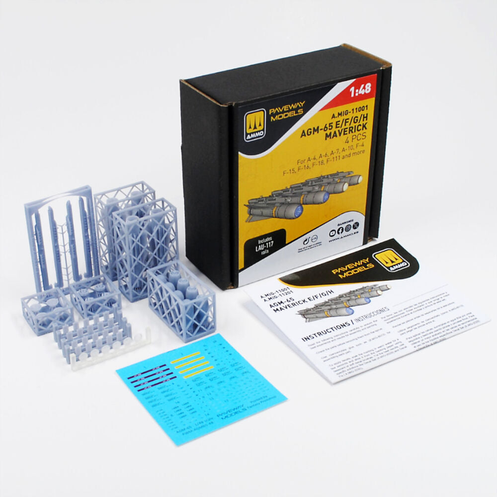 AGM-65 E/F/G/H Maverick (4 pcs)