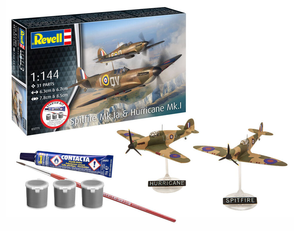 Starter Kit Spitfire Mk.Ia & Hurricane Mk.I
