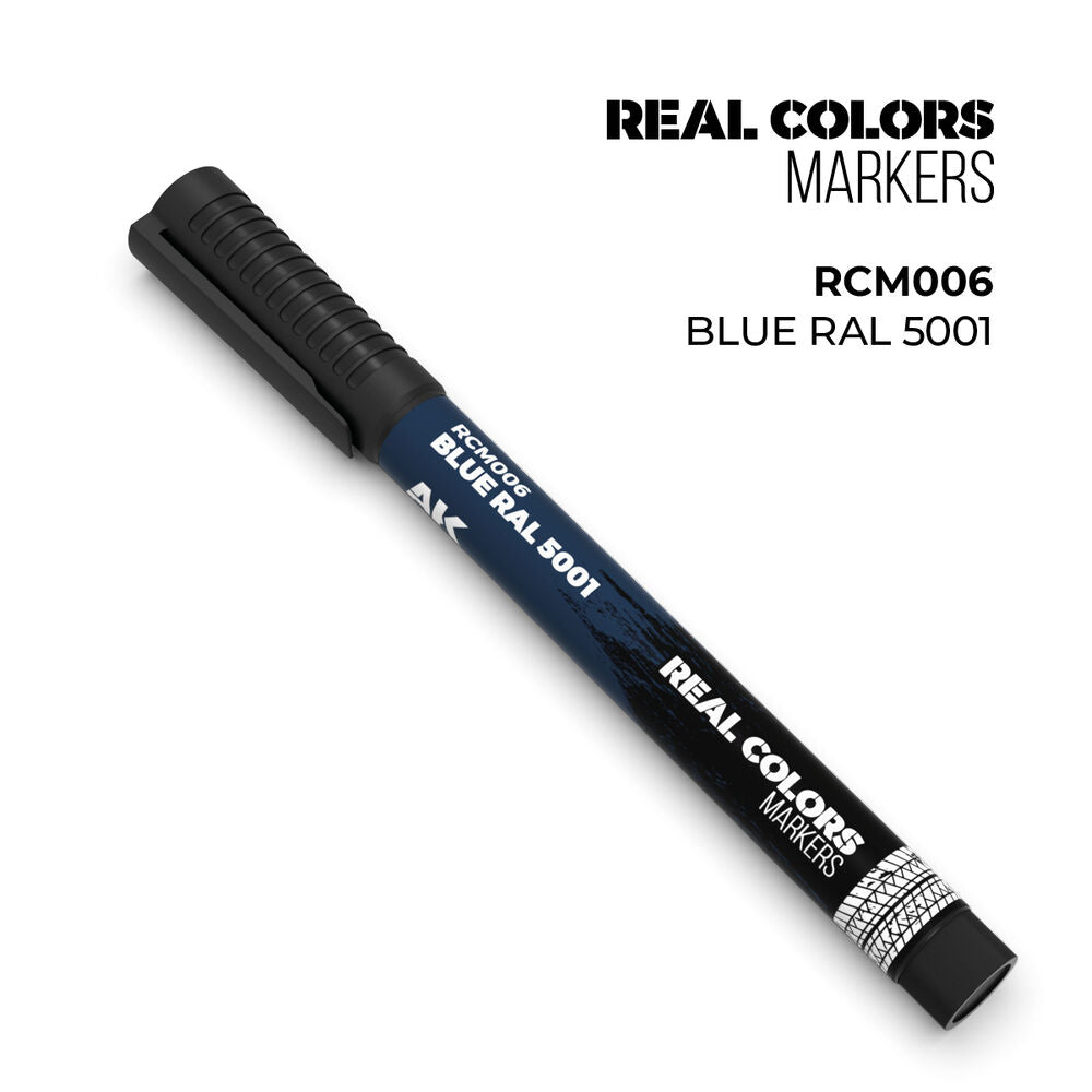 Real Colors Markers: BLUE RAL5001