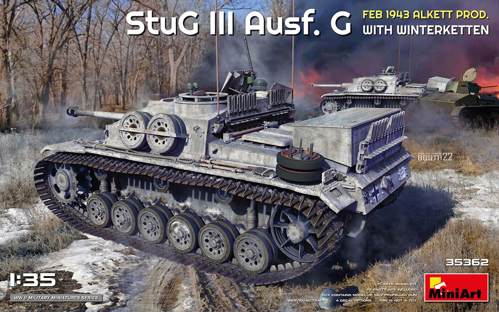 StuG III Ausf. G  Feb 1943 Alkett Prod. with Winterketten