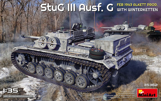 StuG III Ausf. G  Feb 1943 Alkett Prod. with Winterketten
