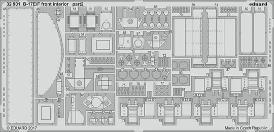 B-17E/F front interior for HKM