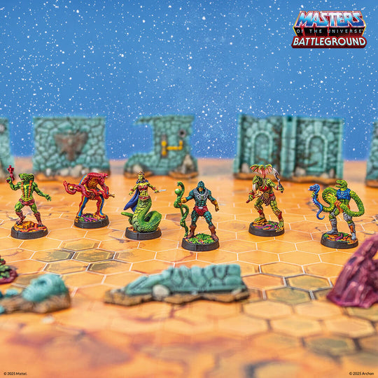 MOTU: BATTLEGROUND Wave 8 - Snake Men Faction (PL)