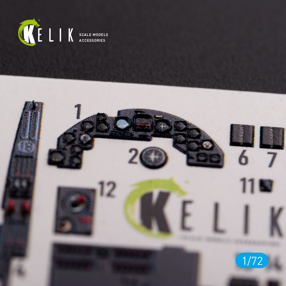 Junkers JU 88 A-4 interior 3D decals for Revell kit