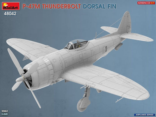 P-47M Thunderbolt. Dorsal Fin. Advanced Kit