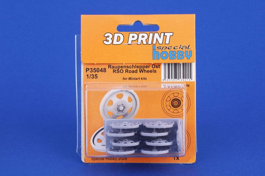 Raupenschlepper Ost RSO Road Wheels for Miniart