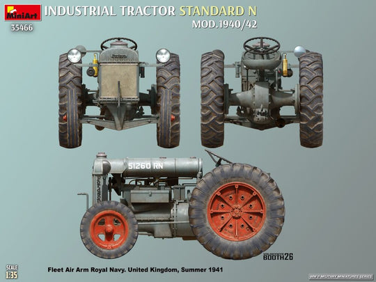 Standard N Industrial Tractor. Mod.1940/42