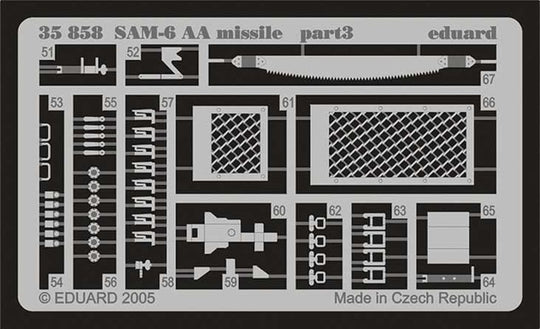 SAM-6 Antiaircraft Missile für Trumpeter-Bausatz