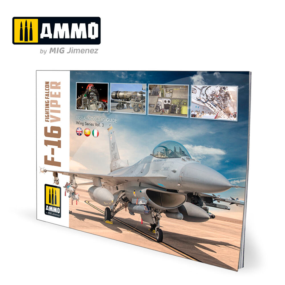 F-16 Fighting Falcon / VIPER - VISUAL MODELERS GUIDE (English, Castellano, Italiano)