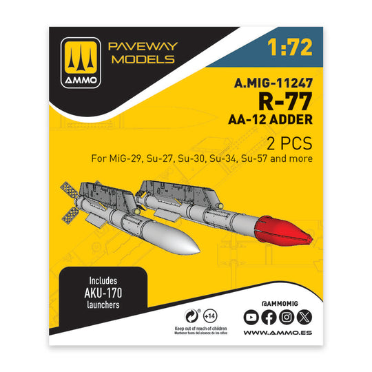 R-77 - AA-12 Adder (2 pcs)