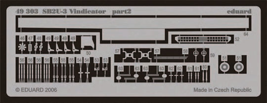 SB2U-3 Vindicator für Accurate Miniatures Bausatz