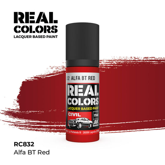 Real Colors: Alfa BT Red 17 ml.