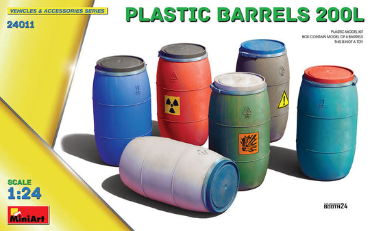 Plastic Barrels 200L