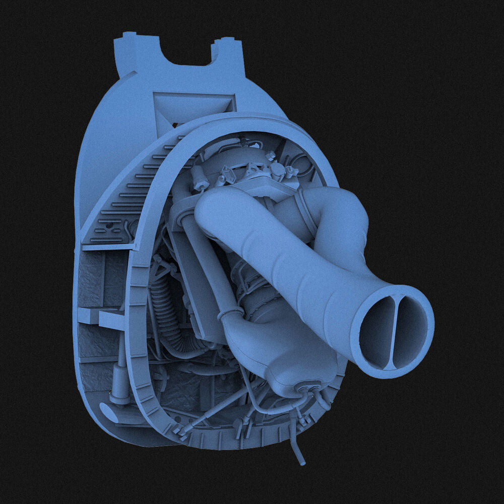 HELICOPTER ENGINE A/MH-6J LITTLE BIRD